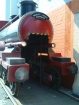 The entrance to the venue is hidden within the railroad engine. The entrance to the venue is hidden within the railroad engine.