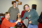 Shake hands - Meister Jens Beilstein und Vize Michael Mittelstedt. Shake hands - Meister Jens Beilstein und Vize Michael Mittelstedt.