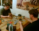 Tobias Rausmann stoppt Ulf Benjes mit seinem exzellenten Maquis-Mission-Lock Deck.