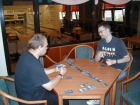 Und eine weitere Partie von Andres König, im Hintergrund ist eine der Bowling Bahnen des Bowl'n'Fun zu erkennen.