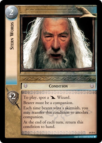 Stern Words Stern Words