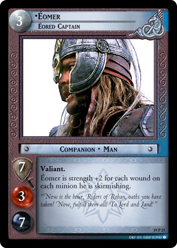 Eomer, Eored Captain Eomer, Eored Captain