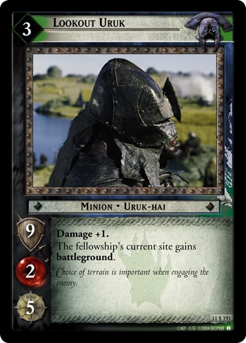 Lookout Uruk Lookout Uruk