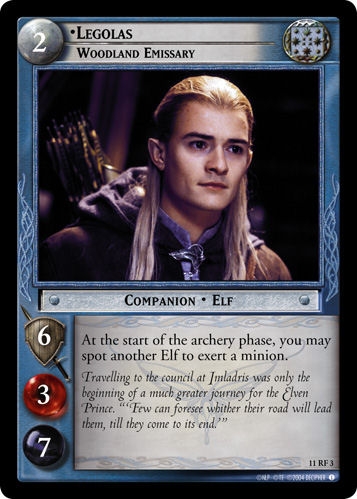 Legolas, Woodland Emissary Legolas, Woodland Emissary