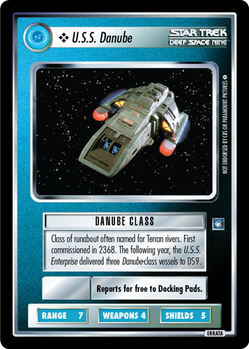 U.S.S. Danube (Errata version) U.S.S. Danube
