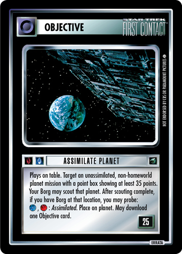 Assimilate Planet (Errata version) Assimilate Planet