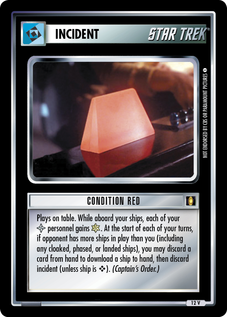 Condition Red Condition Red