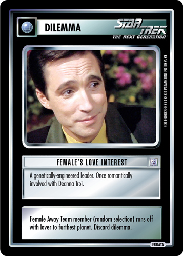 Female's Love Interest (Errata version) Female's Love Interest