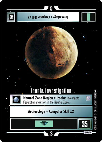 Iconia Investigation (Errata version) Iconia Investigation