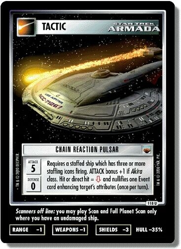 Chain Reaction Pulsar Chain Reaction Pulsar