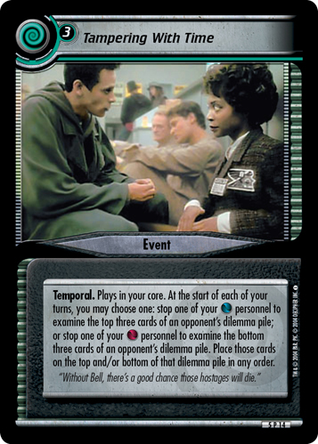 Tampering With Time (Errata version) Tampering With Time