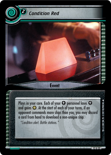 Condition Red (Errata version) Condition Red