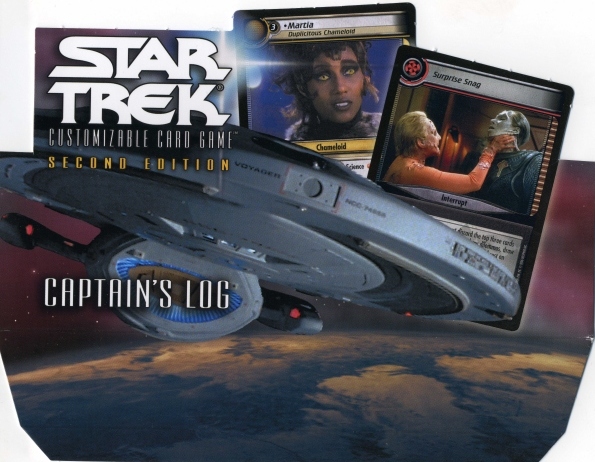 Captain's Log display